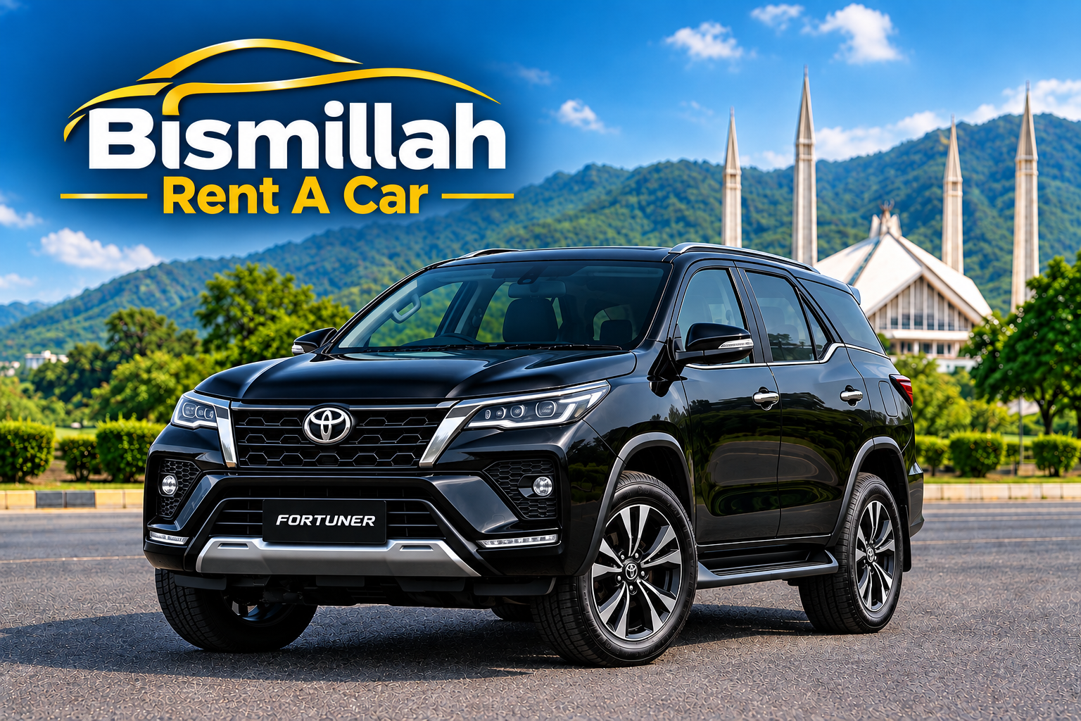 SUV Fleet rent a car in Islamabad