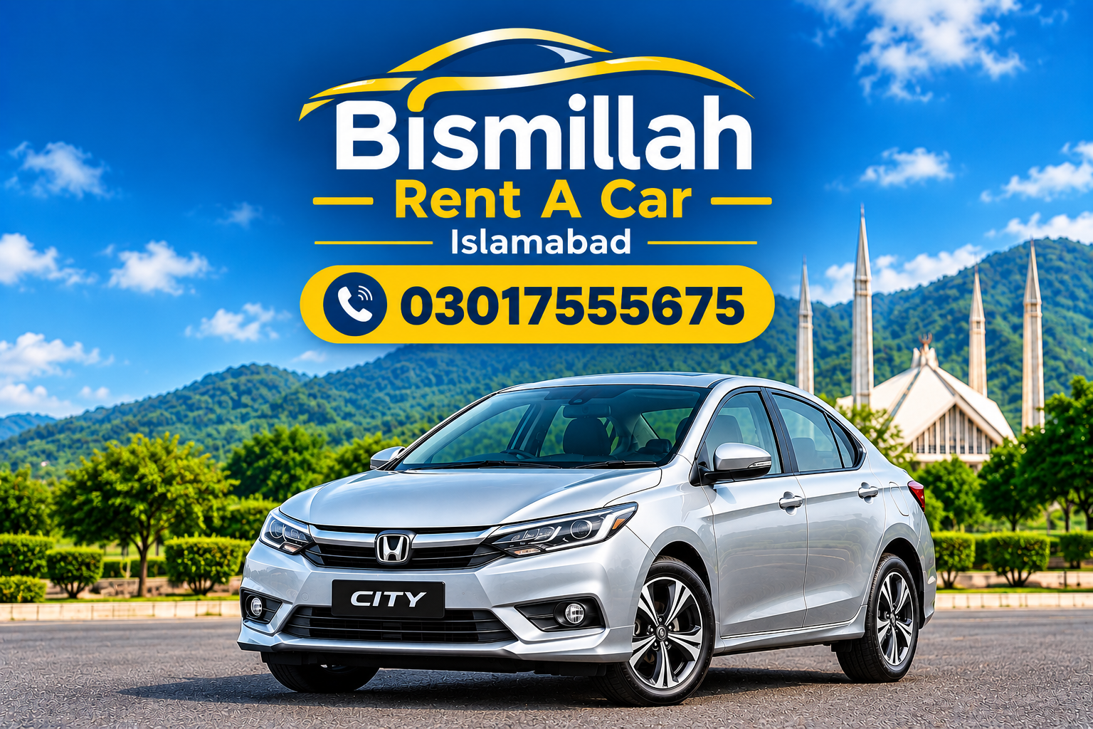 Honda City rental car